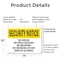 Signmission No Drugs Dealers Weapons Drinking OSHA Security Notice Sign, Plastic, 14in W x 10in L, 2PK OS-2PACK-SN-P-1014-L-11599 - alternate 3